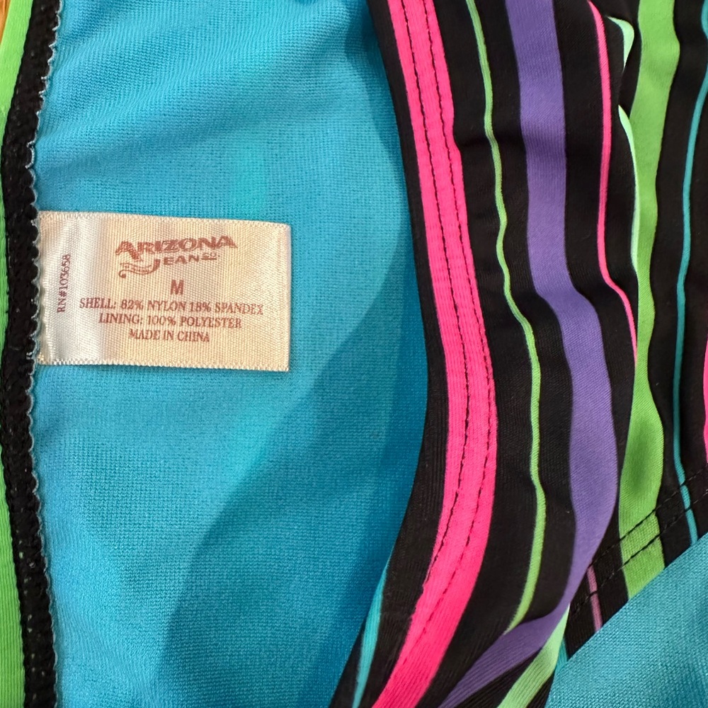 Striped Multicolor Bikini Set - Picture 5 of 5